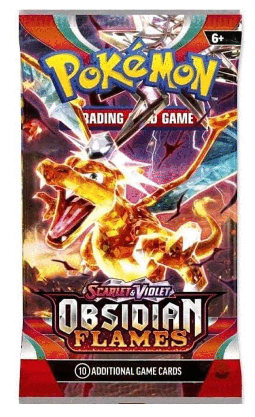 2023 Pokémon Obsidian Flames Booster Pack English SV03 (1 Pack) - Image 2